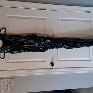 Betsy Adam Metallic Green Dress